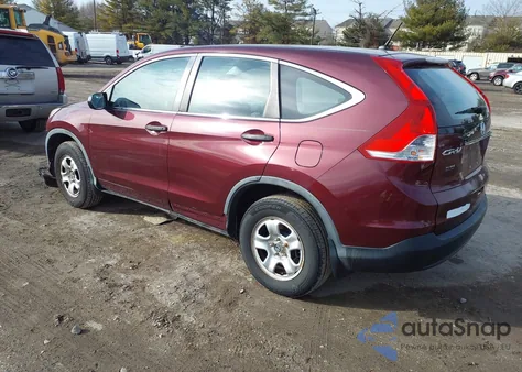 2013 Honda Cr-V Lx из США, поврежденный, VIN 5J6RM4H37DL010413